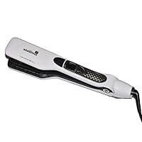 Hair Straighteners Flat Iron,Professional steam Hair Straightener, Anti-Scald Comb, Adjustable Temp and Auto-Off Function