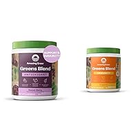 Amazing Grass Greens Blend Antioxidant: Super Greens Powder Smoothie Mix with Organic Spirulina & Greens Blend Superfood for Immune Support: Super Greens Powder Smoothie Mix with Vitamin C