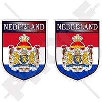 NETHERLANDS Holland Nederland DUTCH Shield 75mm (3