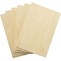 45pcs Baltic Birch Plywood Wood Crafts CNC 1/8''(3mm) Thick 12 X