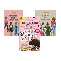 Representation is Important, which is why This Sticker Bundle is Perfect for You. It Celebrates The Beauty of African American Women.