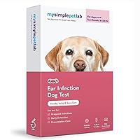 Dogs Ear Infection Test Kit | Fast and Accurate Detection of Yeast and Other Ear Irritations| Reliable Mail-in Dog Ear Care Test for Smelly, Itchy, or Sore Ears