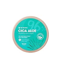 MIZON Cica Aloe 96% Soothing Gel Cream, Moisturizing, Centella Asiatica, Vegan Formula(10.58 fl.oz.)