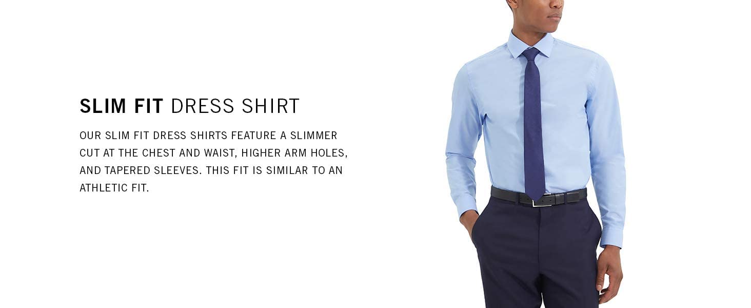 Kenneth Cole Unlisted Men's Dress Shirt Slim Fit Solid , Slim Graphite, 16