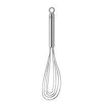 Rösle Stainless Steel Flat Whisk, 4 Wire, 10.6-inch