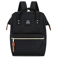Himawari Laptop Backpack Travel Backpack With USB Charging Port Large Diaper Bag Doctor Bag School Backpack for Women&Men (9001-Black)