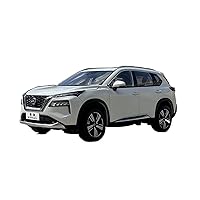 Scale Car Models 1 18 for Nissan X-Trail White Alloy Die Casting Static Model Car Collection Men Fashion Gift Pre-Built Model Vehicles