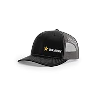 The United States of America Army Logo Men's Richardson 112 Hat