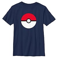 Pokemon Boys' Big Pokémon Pokeball T-Shirt