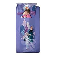 Franco Disney's Frozen Kids Bedding Super Soft Compression Snuggle (TM) Sheets, Twin, (Official Disney Product)
