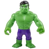 Spidey and His Amazing Friends Marvel Supersized Hulk 9-inch Action Figure,Preschool Super Hero Toy,Kids Ages 3 and Up,Avengers Action Figures