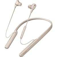 Sony WI-1000XM2 Industry Leading Noise Canceling Wireless Behind-Neck in Ear Headset/Headphones with mic for Phone Call with Alexa Voice Control, Silver