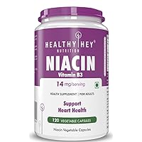 Nutrition Niacin Vitamin B3 120 Veg. Capsules