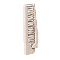 Plastic Portable Folding Hair Brush And Comb Travel Folding Hair Brush Pocket Hair Comb Double Headed Hairbrush For Girl Folding Hair Brush Comb Travel Size For Women Travel Pocket Hair Brush/comb