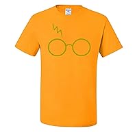 Wizard White Glasses Scar Unisex Fashion Mens T-Shirts