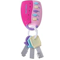 Fashion Music Smart Remote Car Key Toy Baby Toy Smart Remote Key Toy Analog Car Sound Effect Remote Control Without Battery 1pc, Smart Remote Car Key Toy