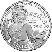 2024 S 2024 S Clad Proof American Women Quarter Celia Cruz Quarter US Mint Proof