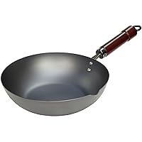 River Light Iron Stir Fry Pot, Old Type, Extreme 10.2 inches (26 cm), Wok