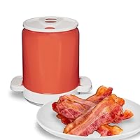 Best Microwave Bacon Cooker Bacon - Bacon cooker for microwave oven - Bacon Cooker for Microwave Oven with Lid - Reduces Fat for a Healthy Breakfast - Easy Crispy Bacon in Minutes!!!