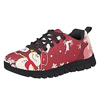 Children's Running Tennis Shoes Christmas Boys and Girls Fashion Sneakers Comfortable Lightweight Walking Shoes Outdoor Sports (Little/Big Kid)