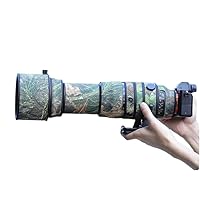 CHASING BIRDS Camouflage Waterproof Lens Coat for Sigma 150-600mm F5-6.3 DG DN OS Sports Rainproof Lens Protective Cover (Green Leaf Camouflage)