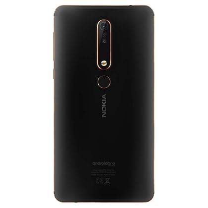 Nokia 6.1 (2018) - Android 9.0 Pie - 32 GB - Dual SIM Unlocked Smartphone (AT&T/T-Mobile/MetroPCS/Cricket/H2O) - 5.5