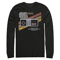 Nintendo Men's NES Tops Long Sleeve Tee Shirt