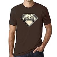 Men's Graphic T-Shirt Super Gamer Esports Funny Heather Eco-Friendly Limited Edition Short Sleeve Tee-Shirt