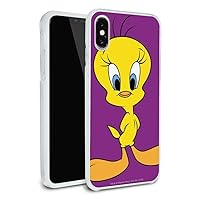 Looney Tunes Tweety Bird Protective Slim Fit Hybrid Rubber Bumper Case Fits Apple iPhone 8, 8 Plus, X, 11, 11 Pro,11 Pro Max