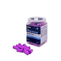 Foam Ear Plugs, 50 Pair for Sleeping, Snoring, Loud Noise, Traveling, Concerts, Construction, & Studying, NRR 33, Purple, Made in the USA