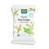 365 by Whole Foods Market, Crisp Pea Lightly Salted Organic, 3.3 Ounce