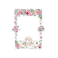Picture Frame Photo Booth Props Wedding Day Selfie Frame Festival Photo Props Wedding Party Props Wedding Selfie Props Wedding Day Props Wedding Dress Bride Accessories