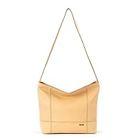 The Sak De Young Hobo Bag in Leather, Buttercup