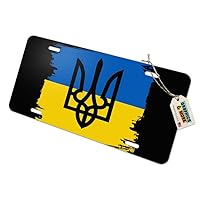 GRAPHICS & MORE Ukraine Coat of Arms Novelty Metal Vanity Tag License Plate
