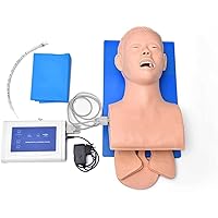 Tracheal Intubation Simulator, PVC Adult Intubation Manikin Teaching Model, Airway Management Trainer Tracheal Intubation Training Simulator Model