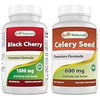 Best Naturals Black Cherry 1000 Mg & Celery Seed 600 Mg