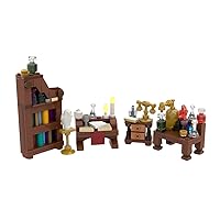 Alchemist Laboratory Building Blocks Set, Small Medieval Chemical Alembics Apothecary Labs Workshop, Compatible with Lego, Collectible Creative Bricks for Kids Aged 8+ (215 PCS)