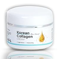 Korean Collagen Cream,Collagen Face Moisturizer, Day and Night Cream, Neck and Chest Cream to smooth skin and reduce wrinkles,Korean skincare, K beauty,anti aging