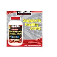 Kirkland Signature Extra Strength Glucosamine HCI 1500 mg Chondroitin Sulfate 1200 mg - 190 Tablets