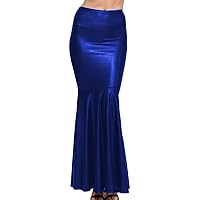 17 Colors Mermaid High Waist Long Skirt Ladies Fishtail Maxi Skirt