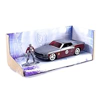 Marvel Guardians of The Galaxy 1:32 1969 Ford Mustang Die-Cast Car & 1.65