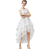 Women Dresses Summer White Organza Layered Evening Cocktail Holiday Dress