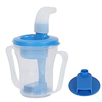 Dysphagia Regulating Drinking Cup for Swallowing and Disorders People,Dispenses 5cc or 10cc of Liquid Each Time,No Thickener is Used.Helps to Prevent Choking