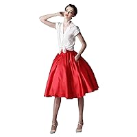 Loose Casual Knee-Length A-line Slim Skirts Plus 1x-10x (SZ 16-52)