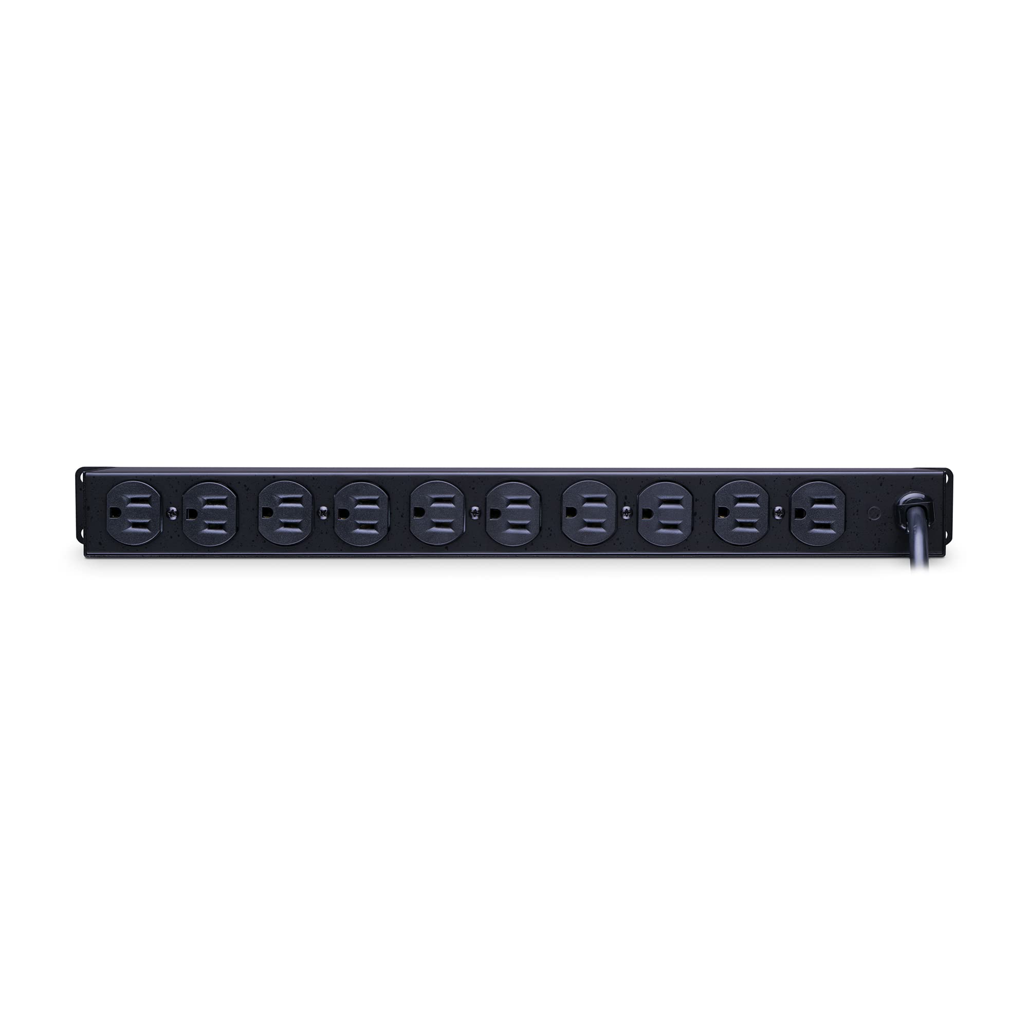 CyberPower CPS1215RM Basic PDU, 100-125V/15A, 10 Outlets, 15ft Power Cord, 1U Rackmount