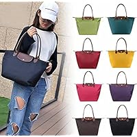 Brand Women Bag Waterproof Shoulder Bag Handbag Nylon Folding Beach Bag Designer Folding