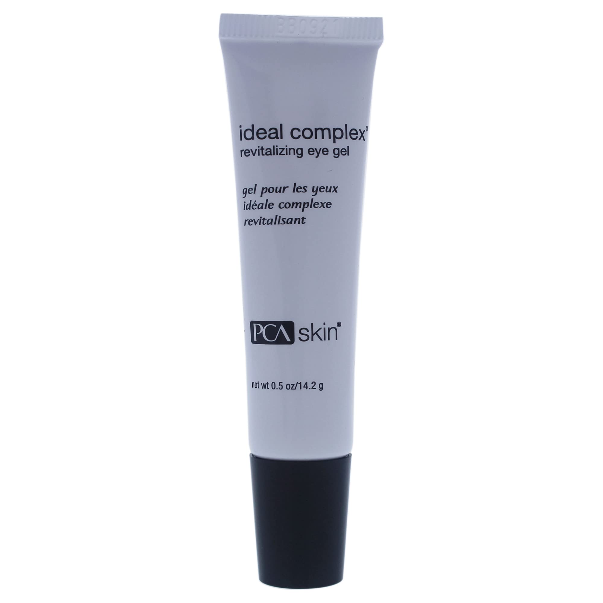 PCA SKIN Ideal Complex Revitalizing Eye Gel, Upper and Under Eye Serum for Dark Circles, Puffiness, Fine Lines, Wrinkles, Discoloration, Sagging Eyelids, Light and Silky Finish, 0.5 oz Tube