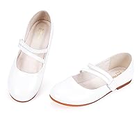 Girls Flats Mary Jane Shoes Dress Shoes for Girl Ballet Flats Back to School Princess Wedding Shoes (Little Kid/Big Kids)