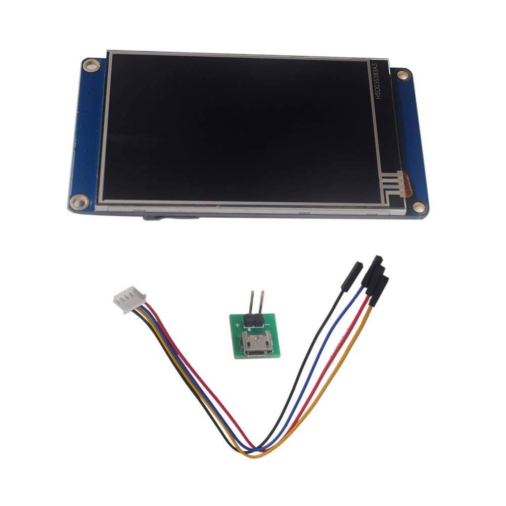 Nextion 3.5" Display NX4832T035 Resistive Touch Screen UART HMI LCD Module 480 x 320 for Arduino Raspberry Pi