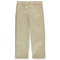 French Toast Boys' Wrinkle No More Relaxed Fit Pants - Khaki, 6